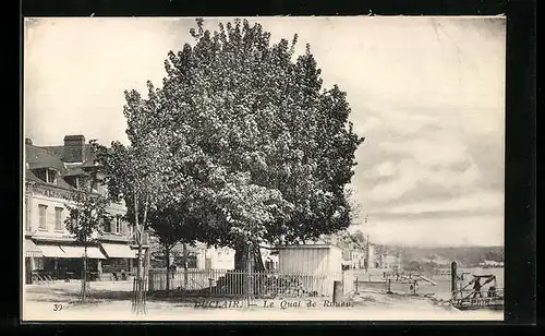 AK Duclair, Le Quai de Rouen