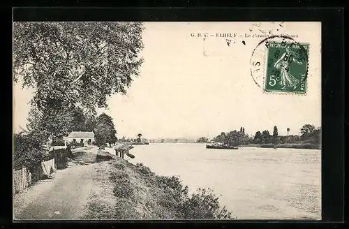 AK Elbeuf, Partie am Elbufer