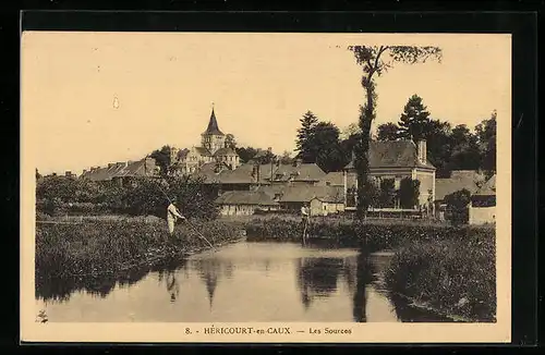 AK Héricourt-en-Caux, Les Sources