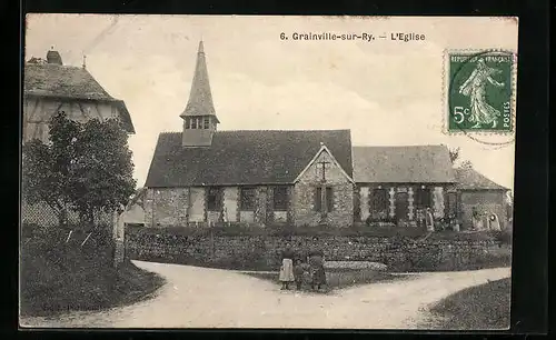 AK Grainville-sur-Ry, L`Eglise