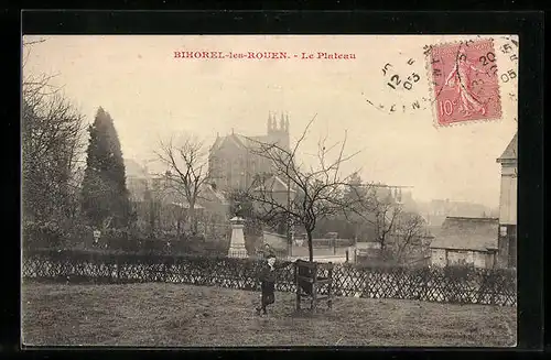 AK Bihorel-les-Rouen, Le Plateu