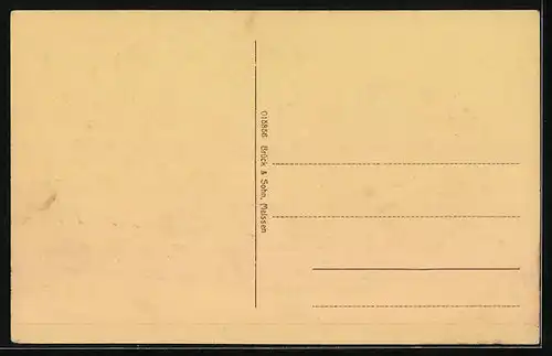 AK Bautzen, Blick in die Kaiserstrasse