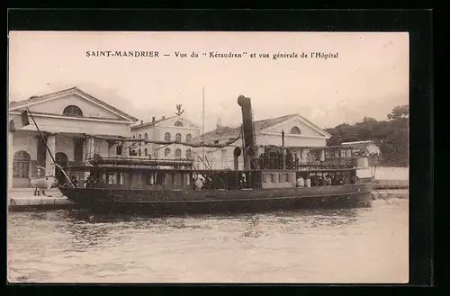 AK Saint-Mandrier, Vue du Keraudren et vue generale de l'Hopital