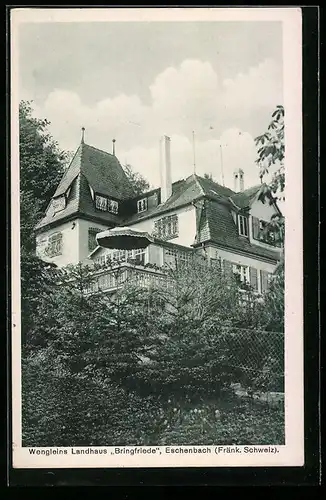 AK Eschenbach, Wengleins Landhaus Bringfriede