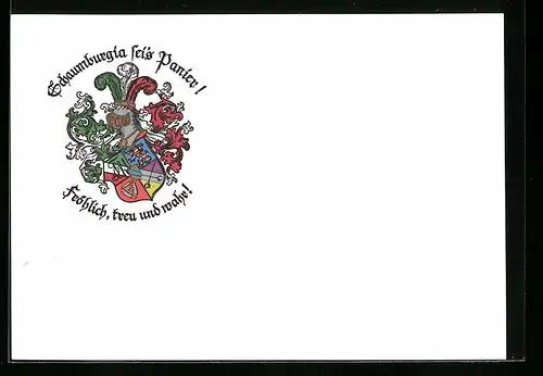 AK Marburg, Wappen der Turnerschaft Schaumburgia im CC