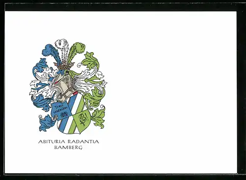 AK Bamberg, Wappen der Abituria Radantia
