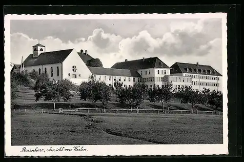 AK Rosenharz /über Ravensburg, St. Gertrudisheim, Ansicht von Westen