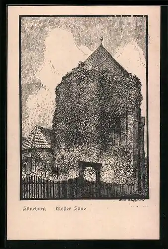 Künstler-AK Lüneburg, Kloster Lüne