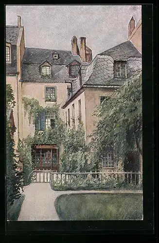 Künstler-AK Bonn, Das Beethoven-Haus