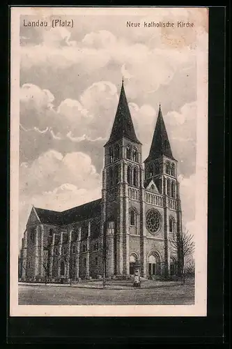 AK Landau /Pfalz, Neue katholische Kirche