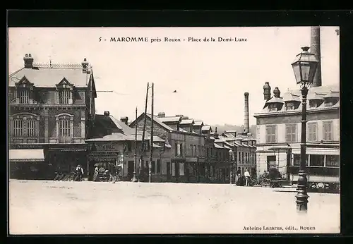 AK Maromme près Rouen, Place de la Demi-Lune