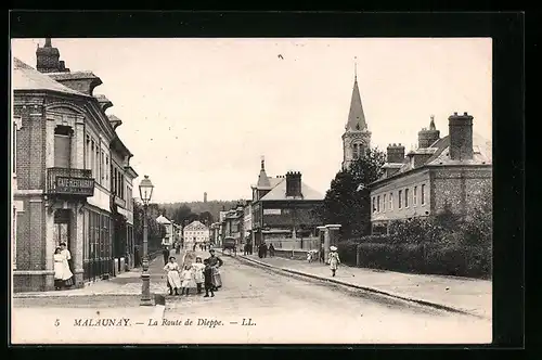 AK Malaunay, La Route de Dieppe