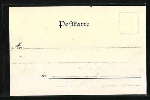 Lithographie Schwenningen, Hölzle-König, Neckar-Ursprung, Ortsansicht