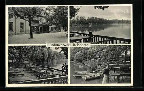 AK Kohren, Gasthaus Lindenvorwerk von Martin Zöllner