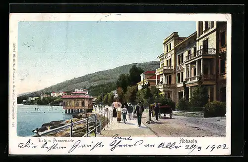 AK Abbazia, Slatina Promenade