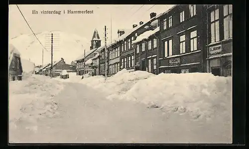 AK Hammerfest, En vinterdag i Hammerfest