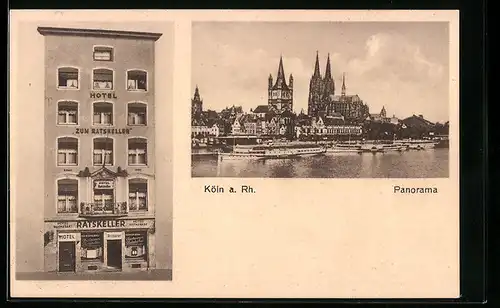 AK Köln, Hotel-Restaurant Ratskeller, Altermarkt 54