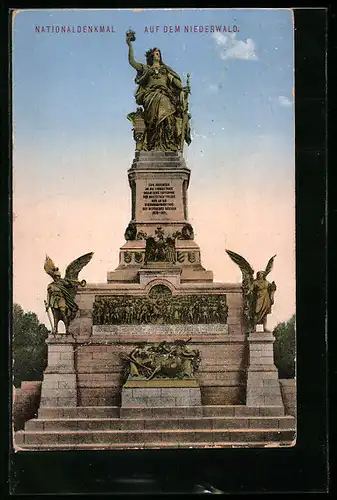 AK Nationaldenkmal auf dem Niederwald