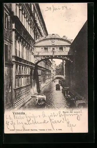 AK Venedig, ponte dei sospiri