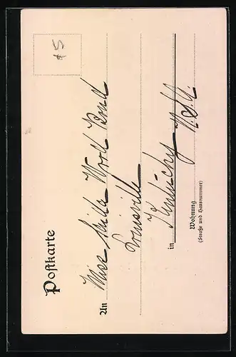 AK Berlin, Blick zur Siegessäule