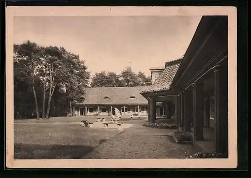 AK Ahlbeck, Garten des Siemens-Antonienheim