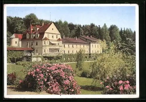 AK Wartenberg Obb., Blick auf das Sanatorium
