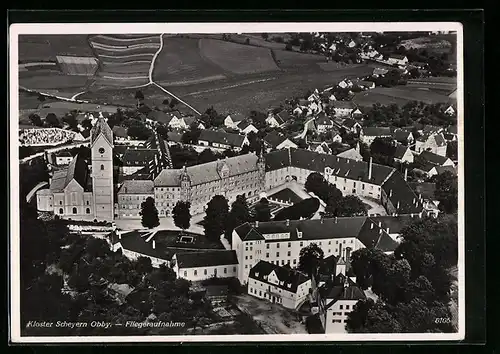 AK Scheyern, Fliegeraufnahme des Klosters