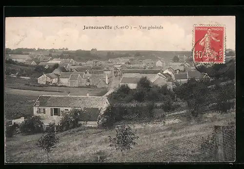 AK Jumeauville, Vue générale