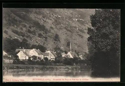AK Jeufosse, Ensemble du Pays et Vue sur la Colline