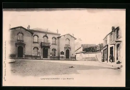 AK Louveciennes, La Mairie