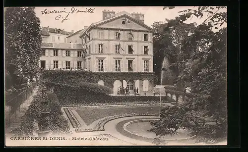 AK Carrieres St-Denis, Mairie-Chateau