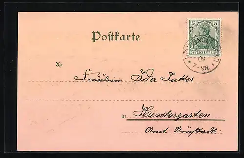 Lithographie Höchenschwand, Fabrik, Kurhaus, Kriegerdenkmal, Panorama