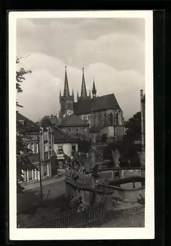 AK Chrudim, Blick auf die Kirche