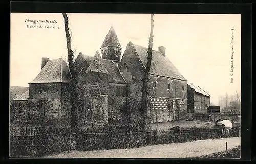 AK Blangy-sur-Bresle, Manoir de Fontaine