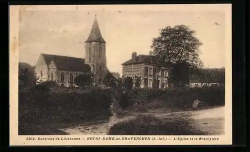 AK Notre-Dame-de-Gravenchon, L`Église et le Presbytère