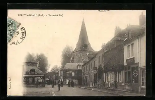 AK Torcy-le-Grand, Place côté Est