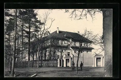 AK Bischofswerda, Trainkaserne, Haupteingang