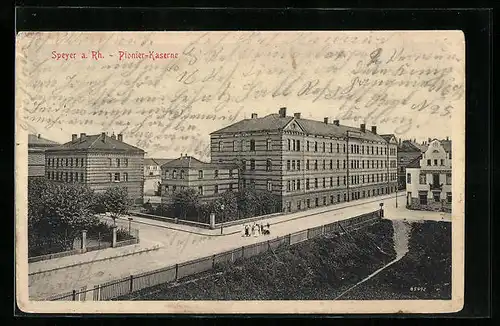 AK Speyer a. Rh., Pionier-Kaserne