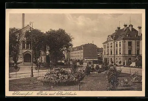 AK Schweinfurt, Partie mit Stadttheather