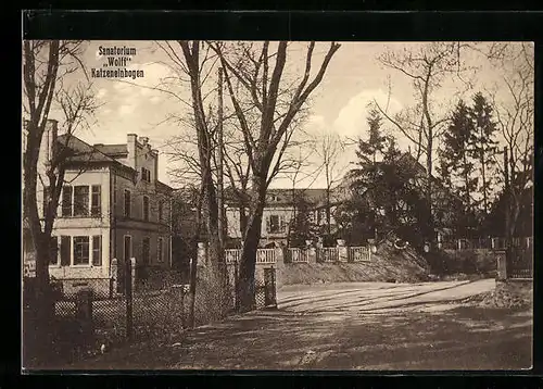 AK Katzenelnbogen, Sanatorium Wolff