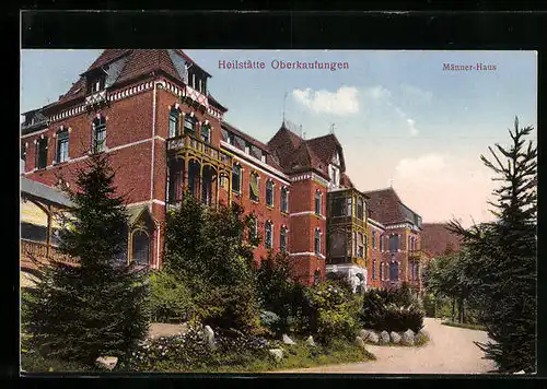 AK Oberkaufungen, Blick auf das Männer-Haus