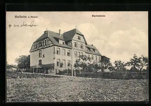 AK Hofheim /Ts., Marienheim, Gebäudeansicht