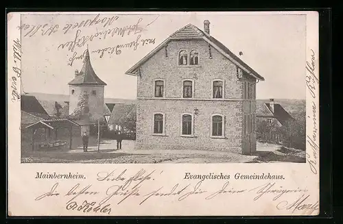 AK Mainbernheim, Evangelisches Gemeindehaus