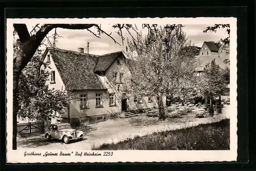 AK Buchklingen i. Odw., Gasthaus Grüner Baum