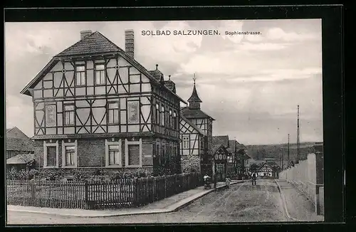 AK Salzungen, Partie an der Sophienstrasse