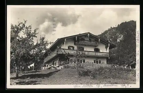 AK Strub, Motiv von Landhaus Gasslehen