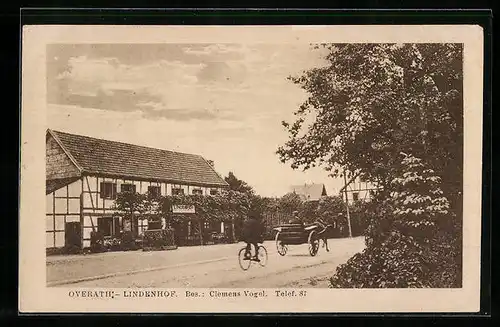 AK Overath, Gaststätte Lindenhof, Bes. Clemens Vogel