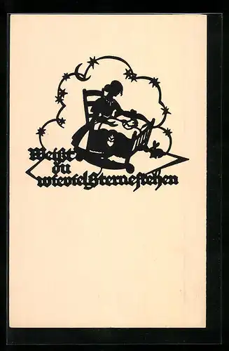 AK Weisst du wieviel Sterne stehen..., Scherenschnitt