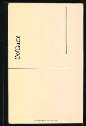 AK Scherenschnitt, Soldaten, Kinder mit Fahne auf Blumen