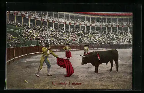 AK Entranda à matar, Torero setzt zum Todesstoss an